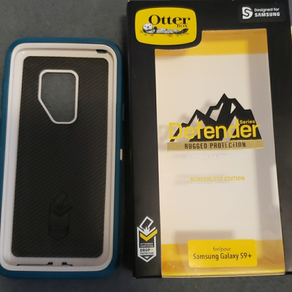 Otterbox Samsung Galaxy s9+ dark teal case
